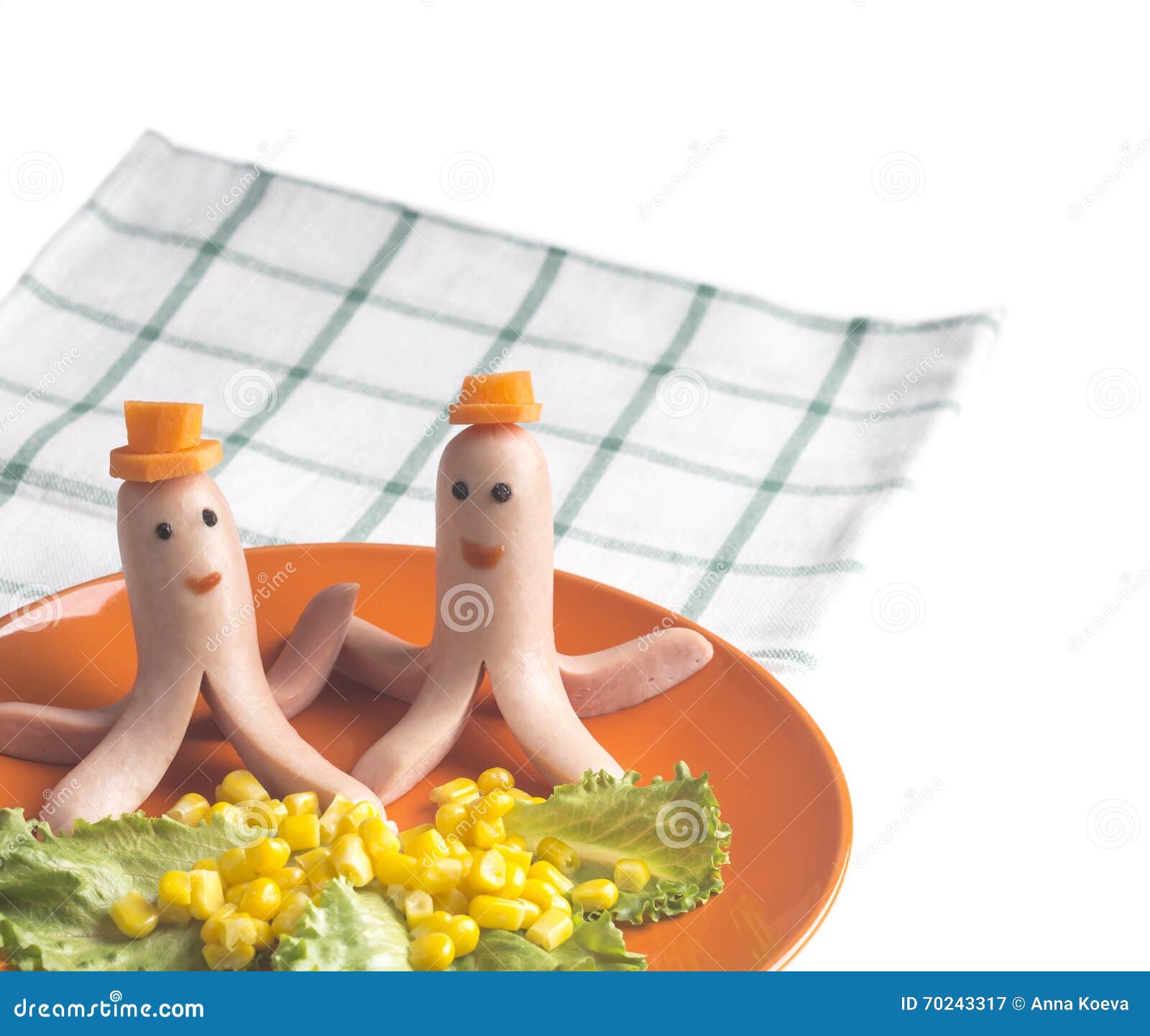 sausages-shape-octopus-hats-carrot-orange-plate-salad-corn-funny-octopuses-edible-70243317.jpg