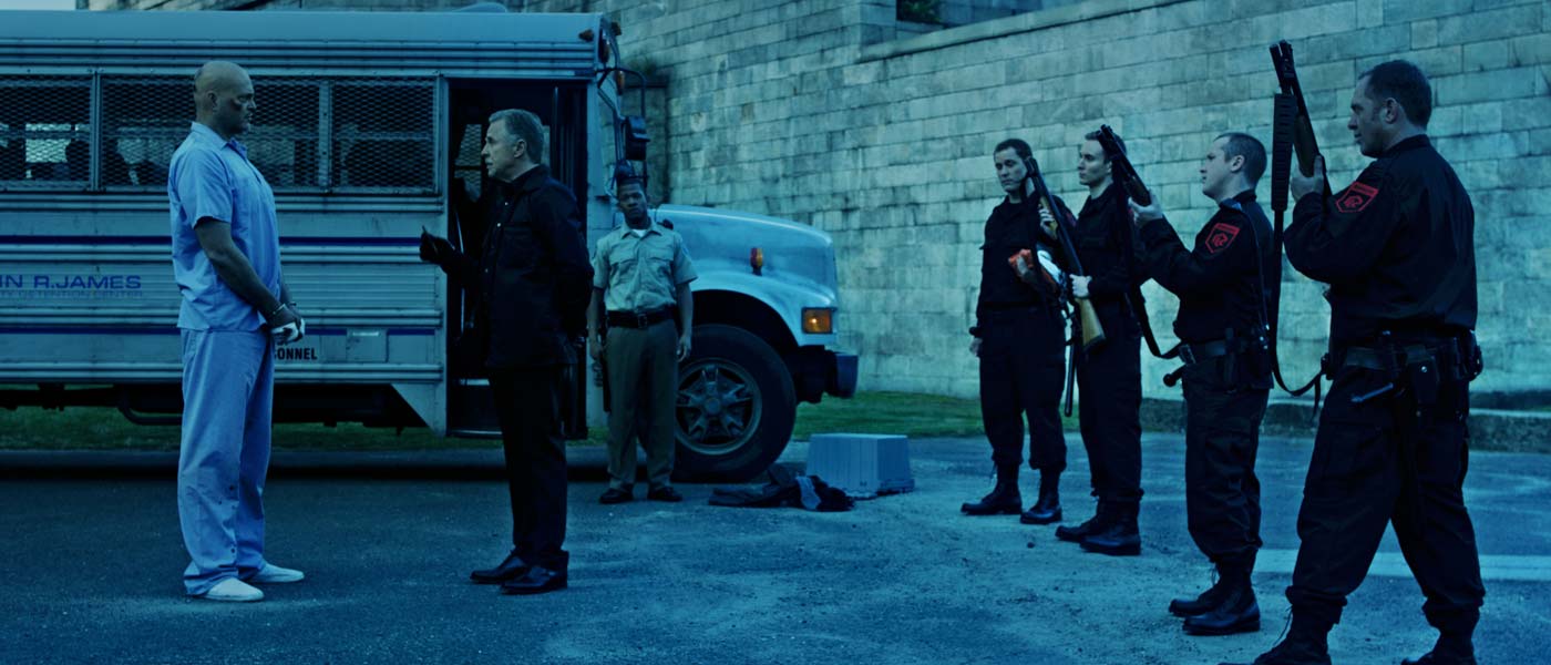 Vince Vaughn and Don Johnson in Brawl in Cell Block 99